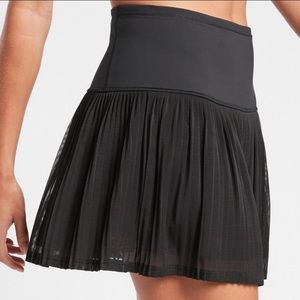 Athleta High Rise A Game Mesh Skort Tennis Skirt M